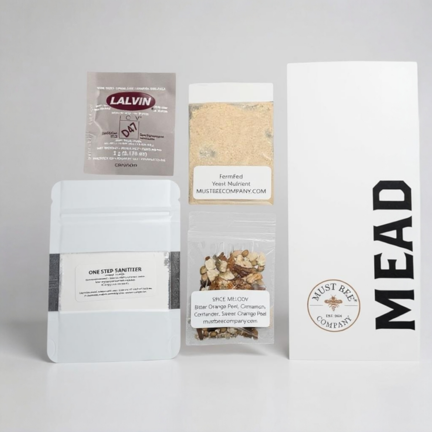 Mead Kit Refill Packet- 1 Gallon of Delicious Mead recipe